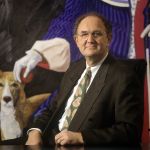 20-09-1995 Joop van Den Ende at home Photo: Govert de Roos/Connu